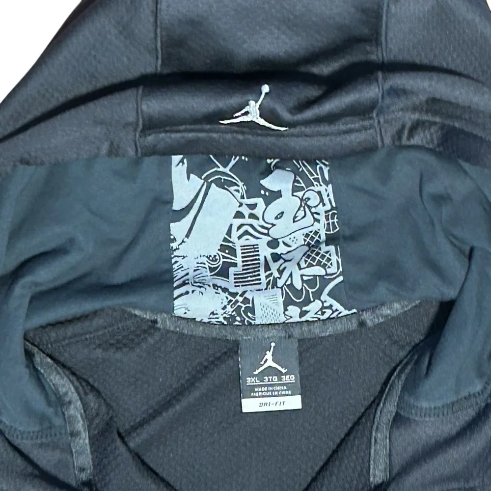 Air Jordan & Carmelo Melo Anthony Full Zip Jacket Sz 3XL NY Black Men’s